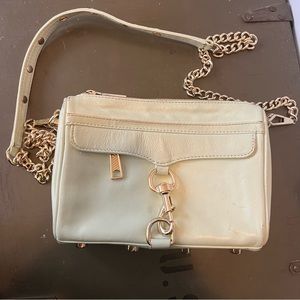 Rebecca Minkoff Mini MAC bag in mint green